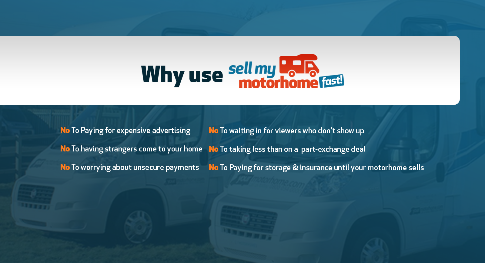 Why Use Sell My Motorhome Fast